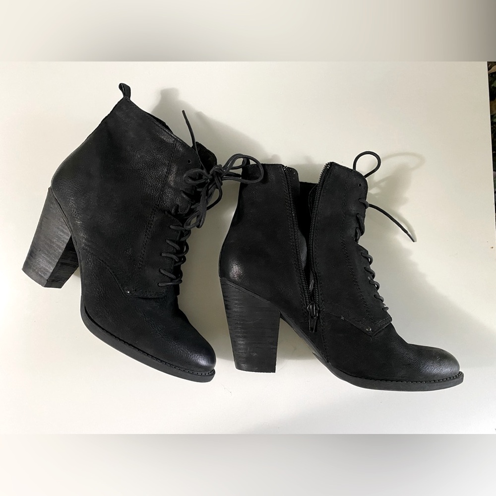 Suede ankle boots